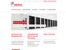 Tablet Screenshot of mdlink.de